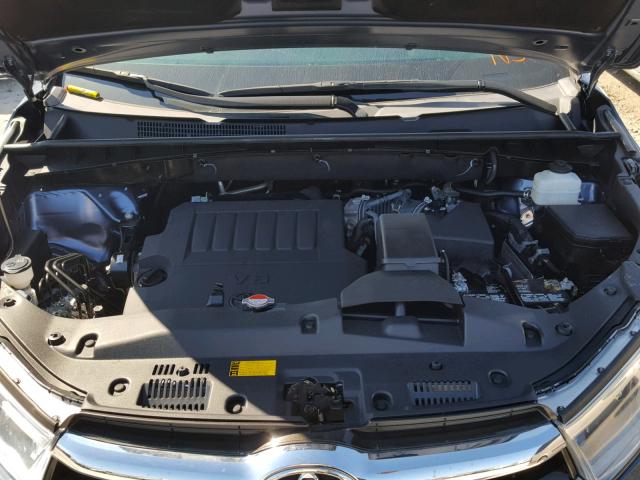 5TDKKRFH1GS500289 - 2016 TOYOTA HIGHLANDER ლურჯი ფოტო 7
