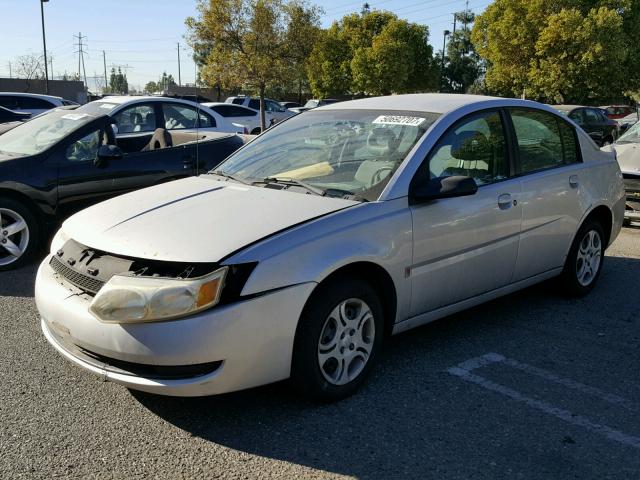 1G8AJ52F64Z169418 - 2004 SATURN ION LEVEL SILVER photo 2