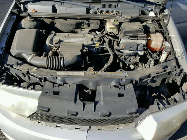 1G8AJ52F64Z169418 - 2004 SATURN ION LEVEL SILVER photo 7