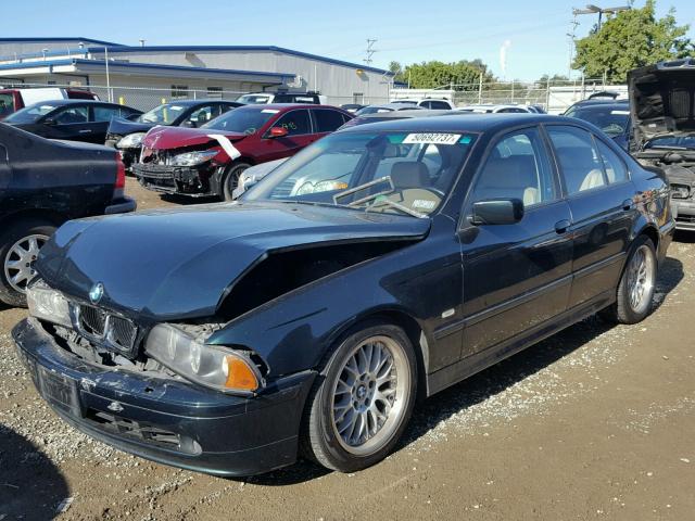 WBADT63472CH86648 - 2002 BMW 530 I AUTO GREEN photo 2