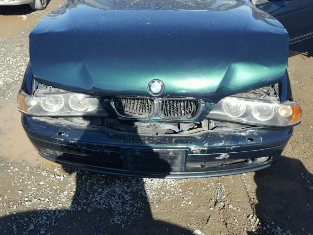 WBADT63472CH86648 - 2002 BMW 530 I AUTO GREEN photo 7