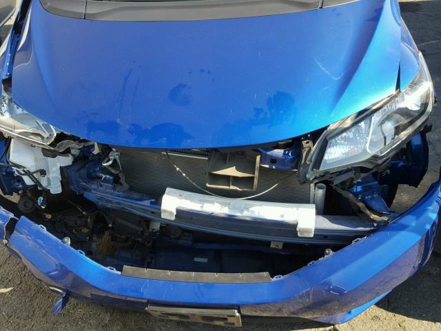 JHMGK5H52HS022926 - 2017 HONDA FIT LX BLUE photo 7