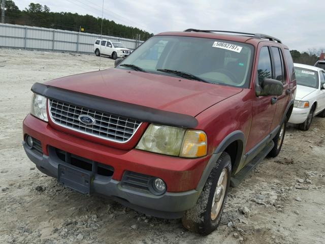 1FMZU73K63UA83475 - 2003 FORD EXPLORER X RED photo 2