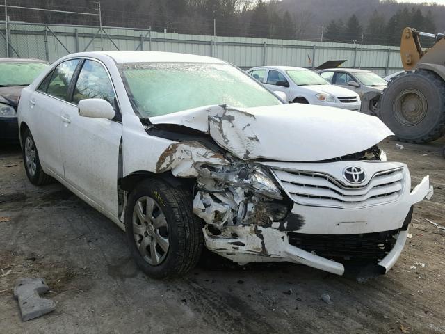 4T4BF3EK8AR073907 - 2010 TOYOTA CAMRY BASE WHITE photo 1