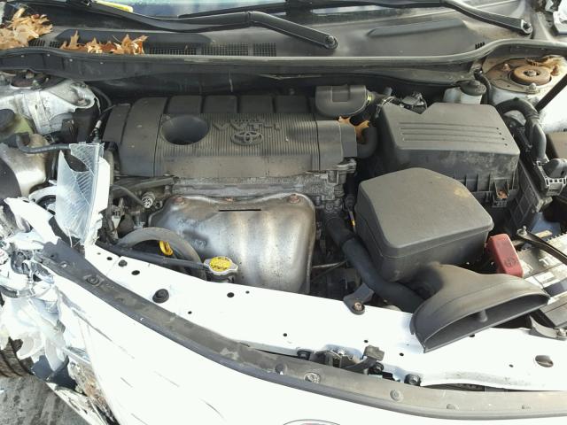 4T4BF3EK8AR073907 - 2010 TOYOTA CAMRY BASE WHITE photo 7