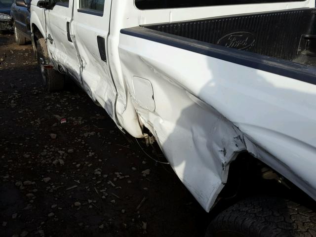 1FT8W3BT4GEC55693 - 2016 FORD F350 SUPER WHITE photo 9