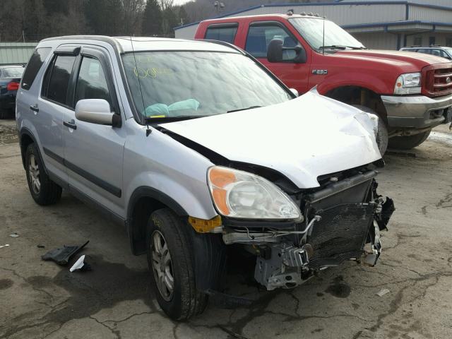 JHLRD78872C081405 - 2002 HONDA CR-V EX SILVER photo 1