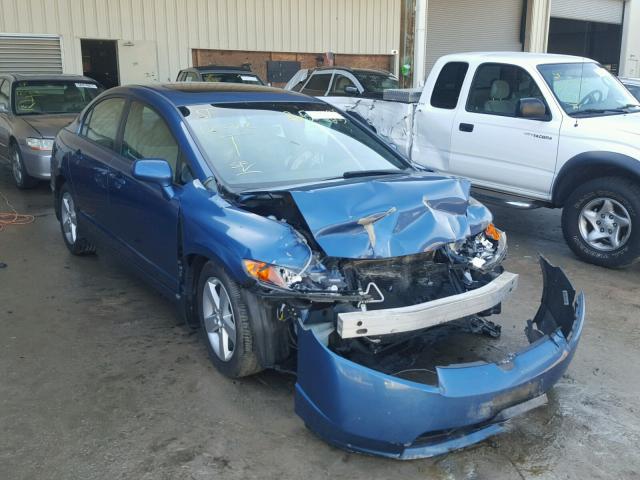 1HGFA16827L089011 - 2007 HONDA CIVIC EX ლურჯი ფოტო 1
