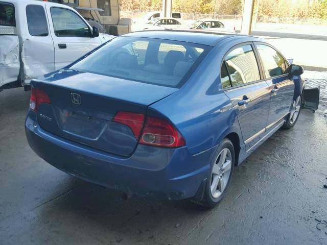 1HGFA16827L089011 - 2007 HONDA CIVIC EX ლურჯი ფოტო 4