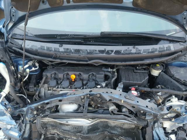 1HGFA16827L089011 - 2007 HONDA CIVIC EX ლურჯი ფოტო 7