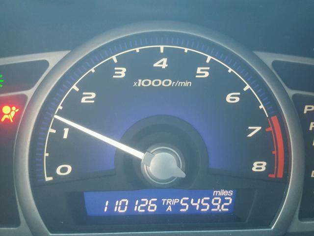 1HGFA16827L089011 - 2007 HONDA CIVIC EX ლურჯი ფოტო 8