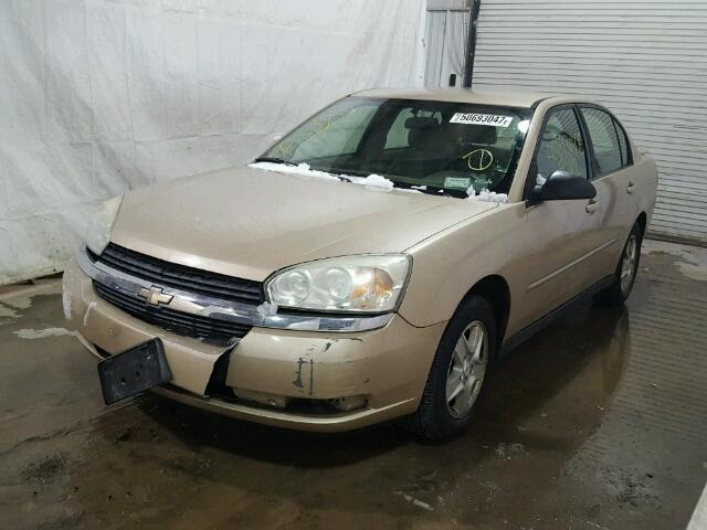 1G1ZT548X5F242481 - 2005 CHEVROLET MALIBU LS 棕色 照片 2