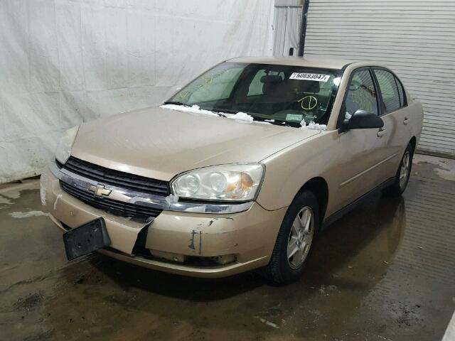 1G1ZT548X5F242481 - 2005 CHEVROLET MALIBU LS TAN photo 2