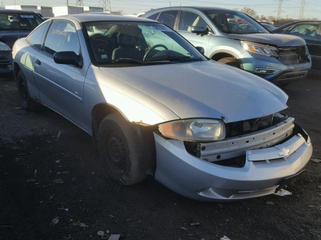 1G1JC12F037144199 - 2003 CHEVROLET CAVALIER SILVER photo 1