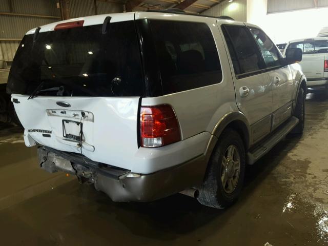 1FMRU17W44LB31878 - 2004 FORD EXPEDITION WHITE photo 4