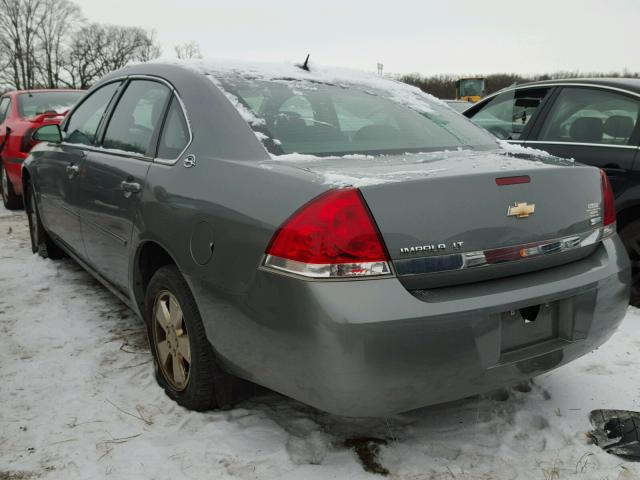 2G1WT58K579171839 - 2007 CHEVROLET IMPALA LT GRAY photo 3