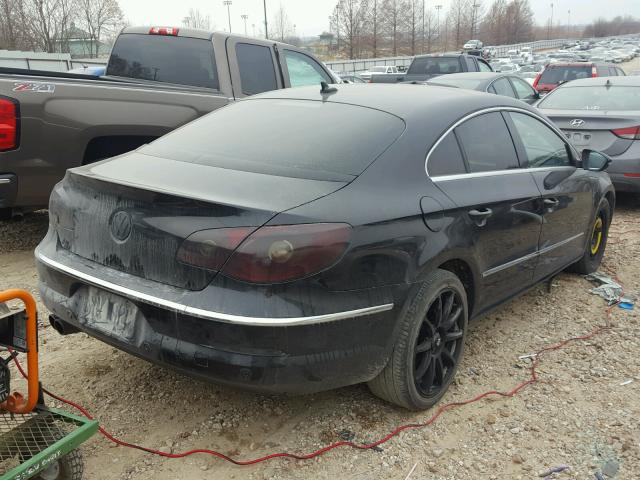 WVWEU73CX9E523440 - 2009 VOLKSWAGEN CC BLACK photo 4