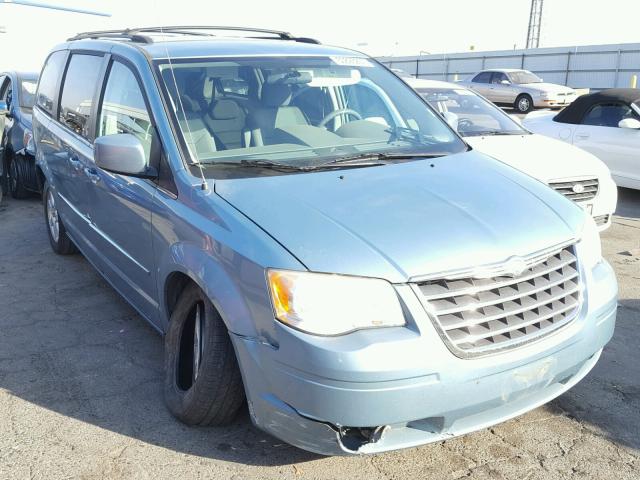 2A4RR5D11AR232606 - 2010 CHRYSLER TOWN & COU BLUE photo 1