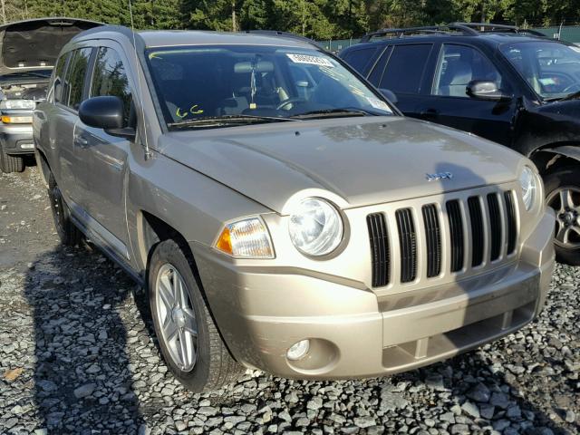 1J4NT1FA1AD621254 - 2010 JEEP COMPASS SP TAN photo 1