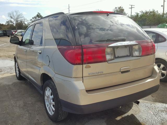 3G5DA03LX6S576000 - 2006 BUICK RENDEZVOUS GOLD photo 3