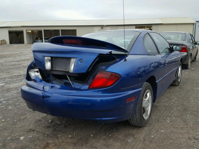 3G2JB12F95S138212 - 2005 PONTIAC SUNFIRE BLUE photo 4