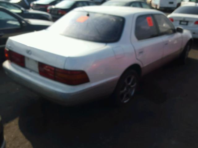 JT8UF11E4N0138579 - 1992 LEXUS LS 400 WHITE photo 4