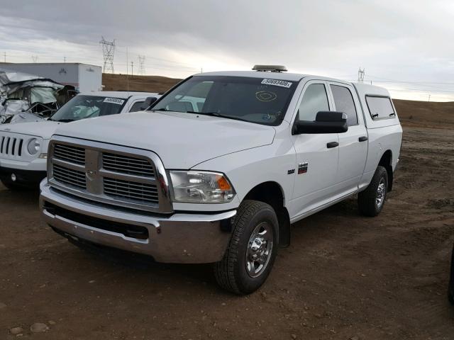 3C6TD5CT4CG259862 - 2012 DODGE RAM 2500 S თეთრი ფოტო 2
