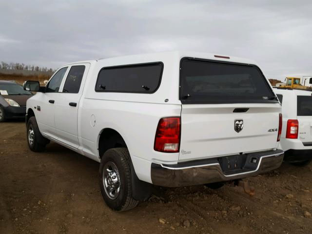 3C6TD5CT4CG259862 - 2012 DODGE RAM 2500 S თეთრი ფოტო 3