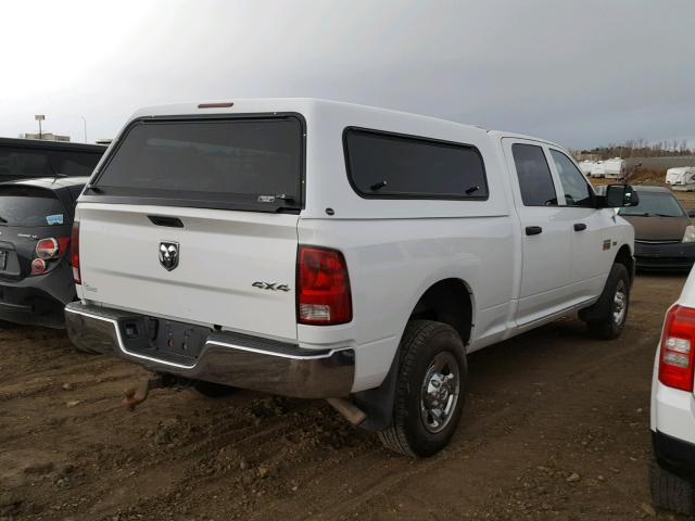 3C6TD5CT4CG259862 - 2012 DODGE RAM 2500 S თეთრი ფოტო 4