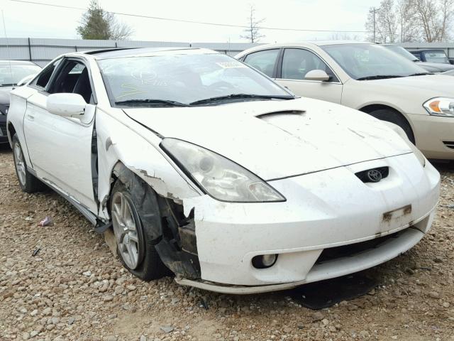 JTDDR32T010102223 - 2001 TOYOTA CELICA GT WHITE photo 1