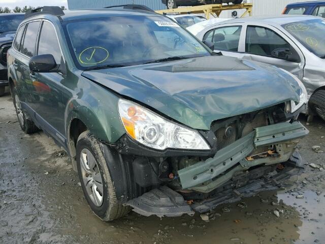 4S4BRBAC7C3219622 - 2012 SUBARU OUTBACK 2. GREEN photo 1