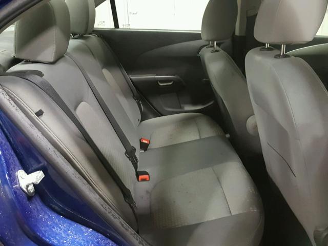 1G1JA5SH2E4166594 - 2014 CHEVROLET SONIC LS 蓝色 照片 6