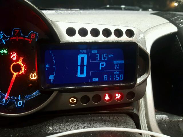 1G1JA5SH2E4166594 - 2014 CHEVROLET SONIC LS 蓝色 照片 8