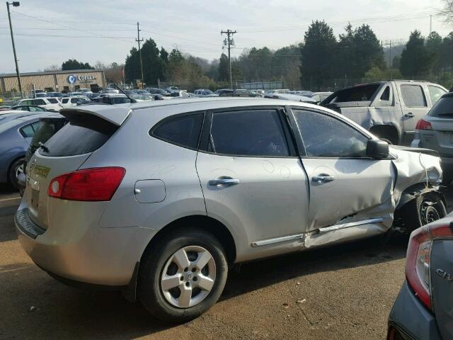 JN8AS5MT7BW570811 - 2011 NISSAN ROGUE S SILVER photo 4