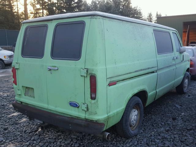 1FTDE14N2GHB42781 - 1986 FORD ECONOLINE GREEN photo 4