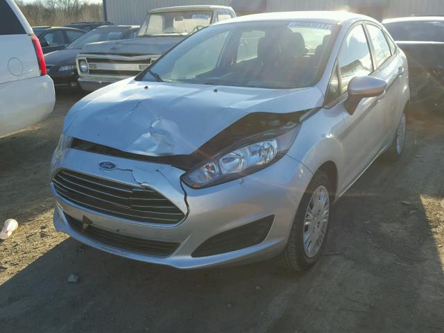 3FADP4AJ9EM179791 - 2014 FORD FIESTA S SILVER photo 2