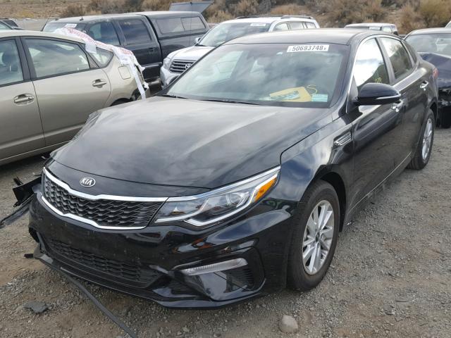 5XXGT4L38KG277113 - 2019 KIA OPTIMA LX BLACK photo 2