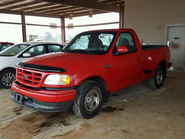 1FTRF07282KC14481 - 2002 FORD F150 RED photo 2