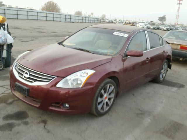 1N4AL2AP2BN467032 - 2011 NISSAN ALTIMA BAS BURGUNDY photo 2