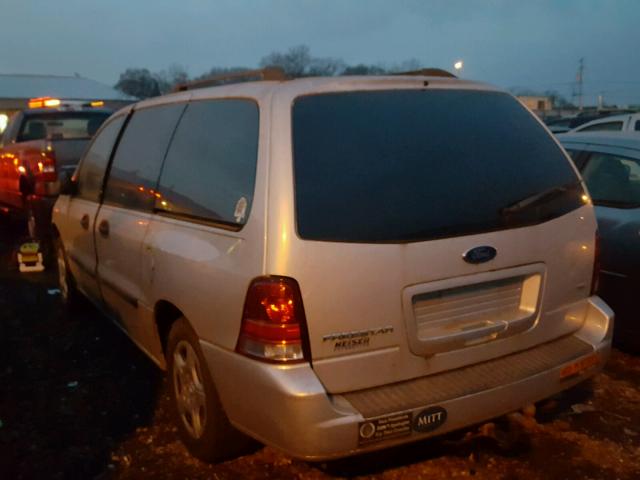 2FMZA51687BA19646 - 2007 FORD FREESTAR S SILVER photo 3