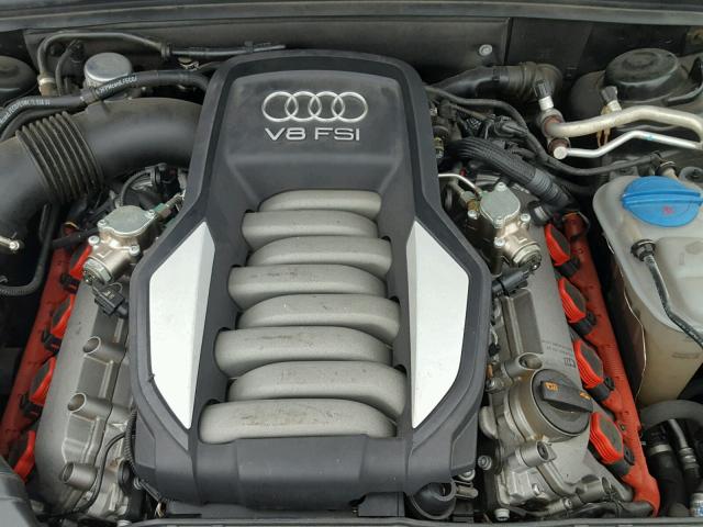 WAUVVAFR0CA005522 - 2012 AUDI S5 PRESTIG BLACK photo 7