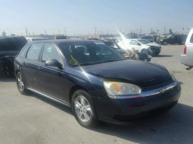 1G1ZT64875F209007 - 2005 CHEVROLET MALIBU MAX შავი ფოტო 1