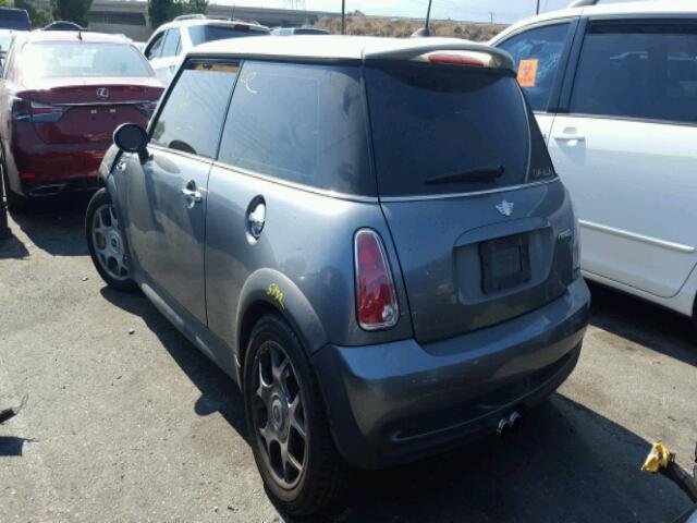 WMWRE33535TG98448 - 2005 MINI COOPER S GRAY photo 3