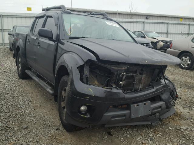 1N6AD0EV7AC445474 - 2010 NISSAN FRONTIER C BLACK photo 1