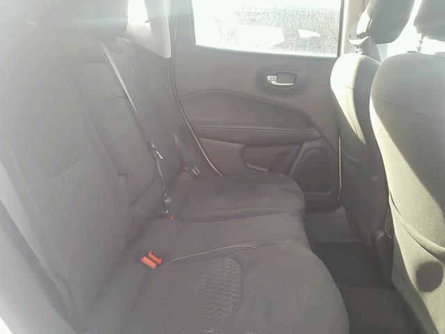 3C4NJDAB2HT668052 - 2017 JEEP COMPASS SP WHITE photo 6