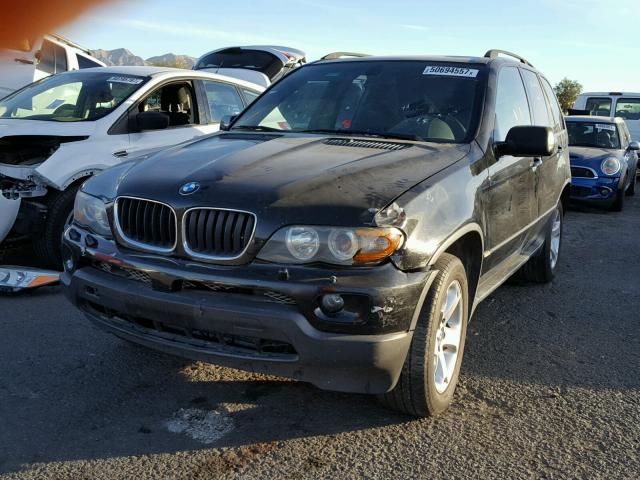 5UXFA13576LY41095 - 2006 BMW X5 3.0I BLACK photo 2