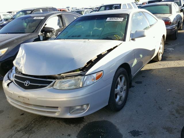 2T1CF28P0XC237550 - 1999 TOYOTA CAMRY SOLA SILVER photo 2