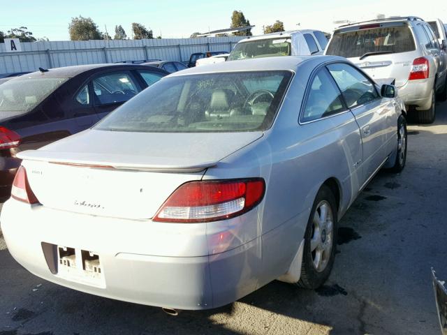 2T1CF28P0XC237550 - 1999 TOYOTA CAMRY SOLA SILVER photo 4