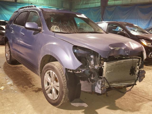 2CNALDEC1B6436819 - 2011 CHEVROLET EQUINOX LT BLUE photo 1