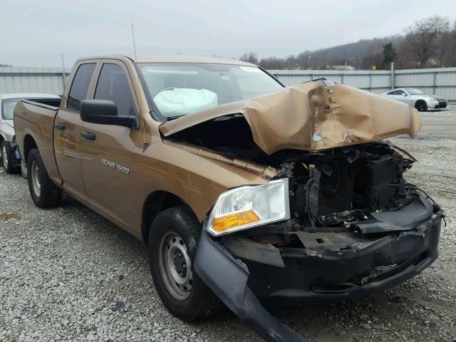 1C6RD6FKXCS116622 - 2012 DODGE RAM 1500 S BROWN photo 1